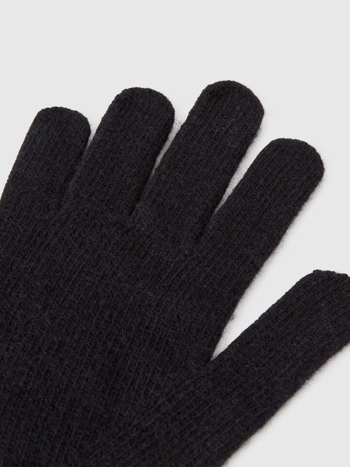 KNITTED GLOVES Women image number 2